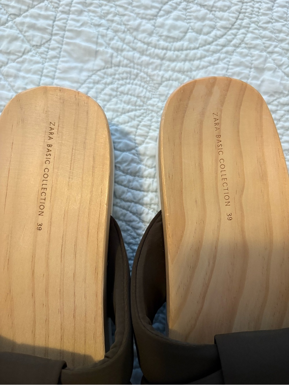 Zara Premium Wooden sandals. Size 8. - Picture 10 of 12